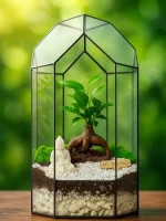 Бонсай в флорариуме Башня — изображение 2