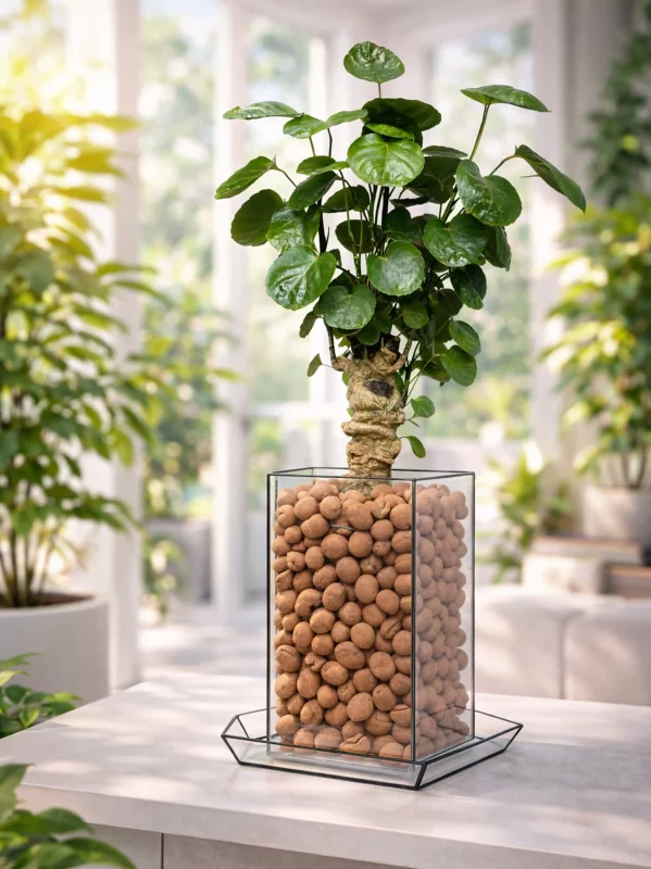 Бонсай фабиан полисциас в флорариуме пятиугольник L