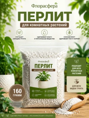 Перлит для комнатных растений 160гр