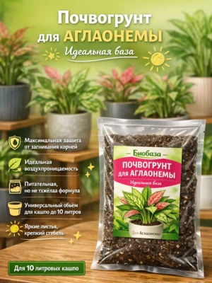 Почвогрунт для Аглаонемы для кашпо до 10л