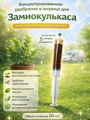 Концентрированное удобрение для замиокулькаса