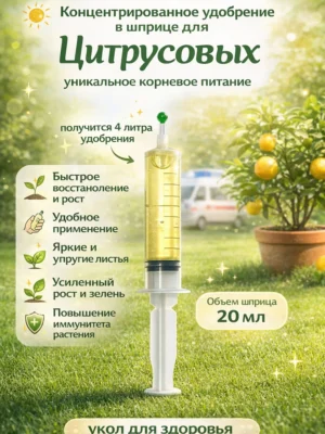 Концентрированное удобрение для цитрусовых