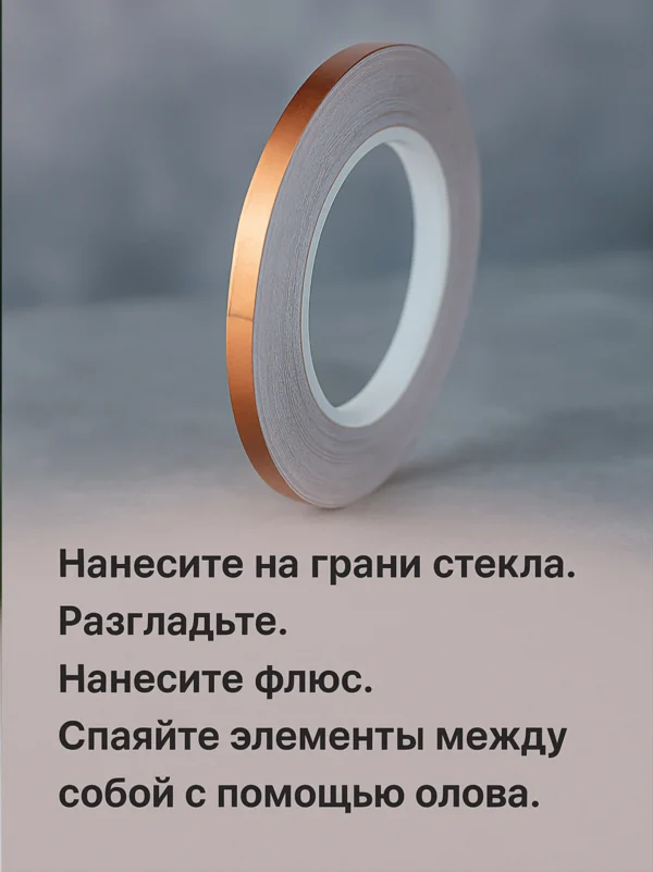 3 Лента из медной фольги 5.76 мм 33 м