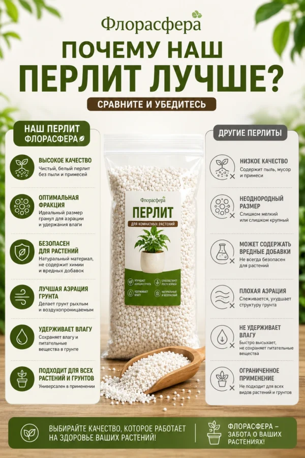 ChatGPT Image 7 июл. 2026 г., 16_00_53_флорасфера Перлит для комнатных растений 160гр