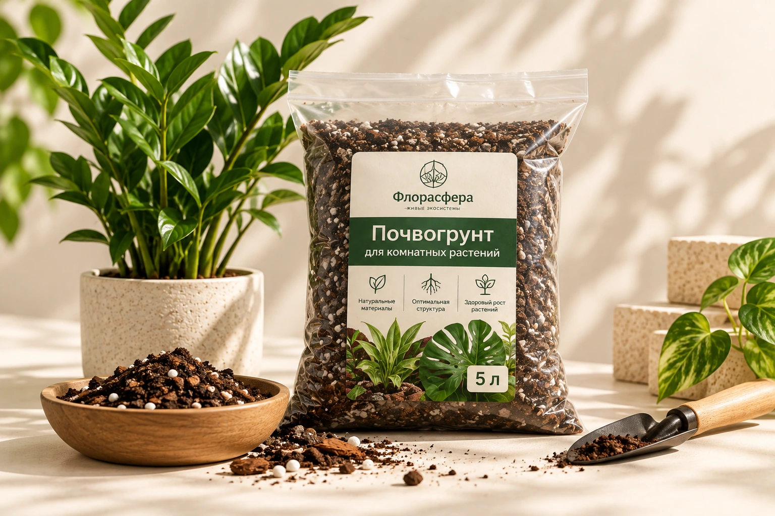 Почвогрунты Флорасфера